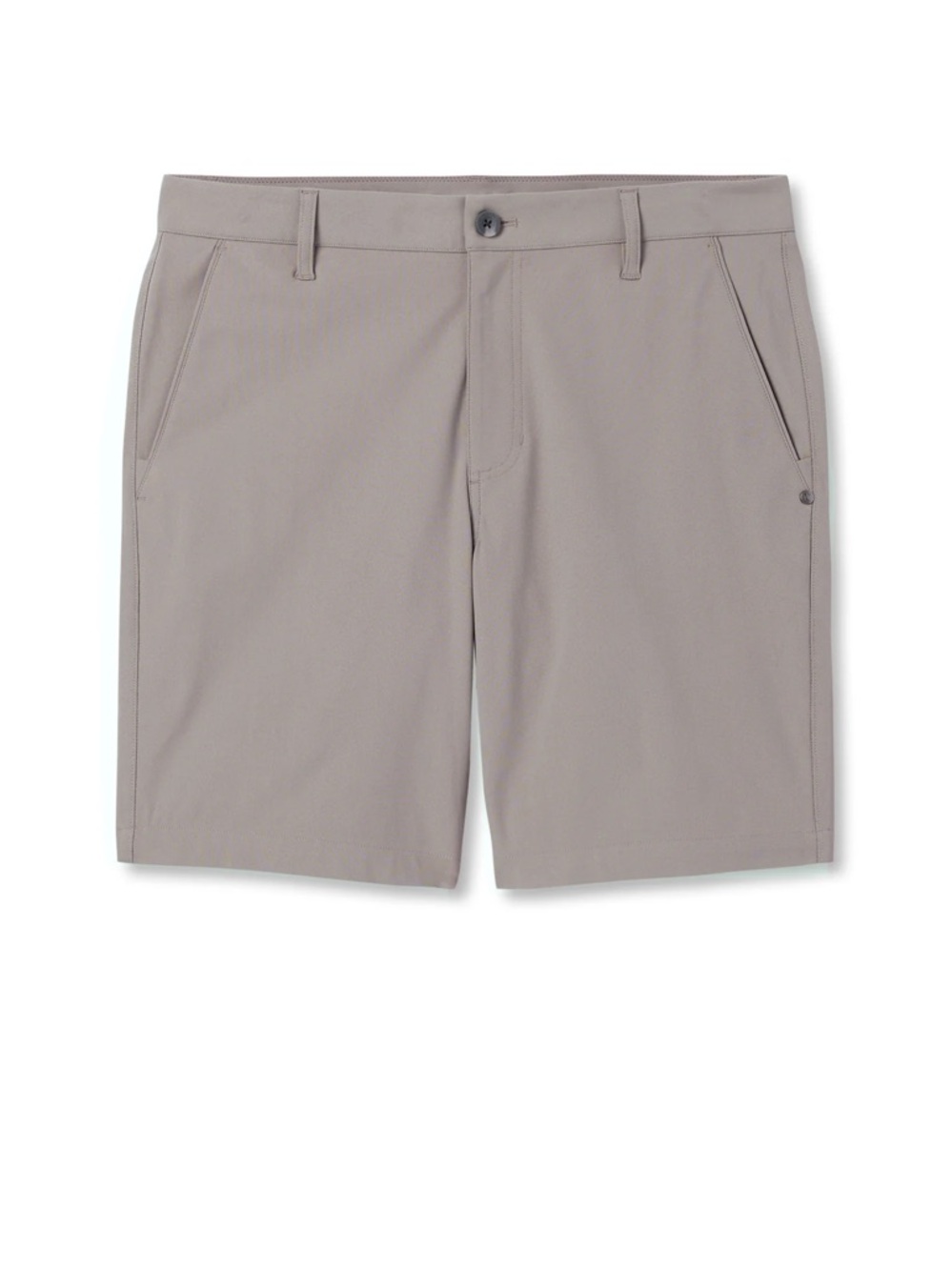 Vuori Men's Flat-Front Shorts - Light Taupe